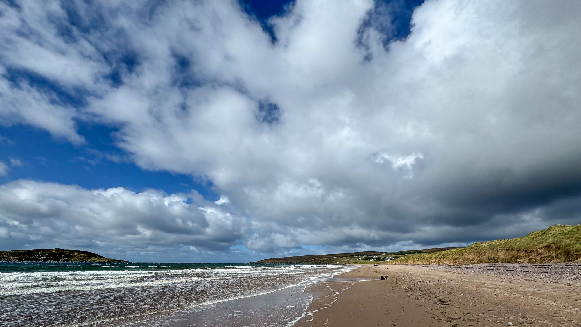 Sand Beach Clouds