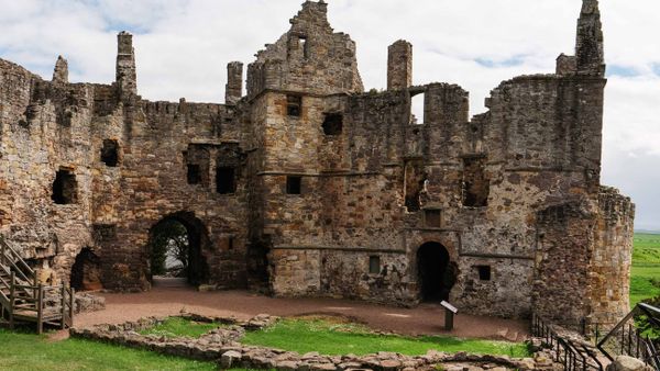 A church, two castles
