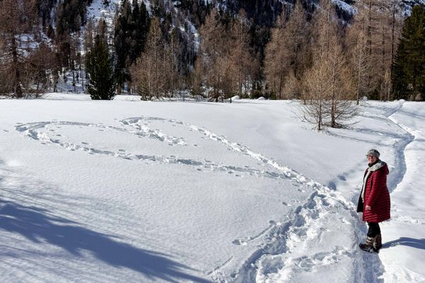 Sonne und Schnee