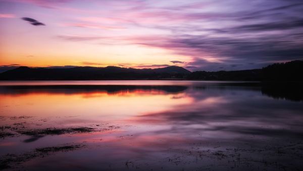 Sonnenuntergang Mellansel