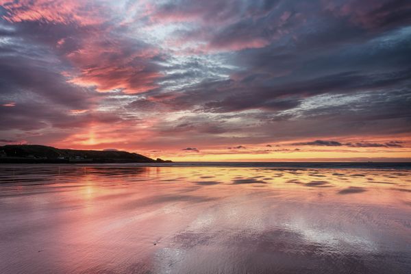 Sunrise in Cruden Bay