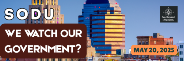 🗳️ SoDu We Watch Our Government? - May 20, 2025