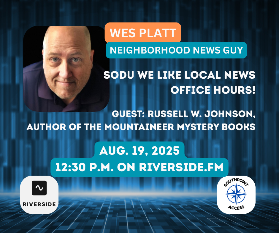 Southpoint Access Office Hours - Aug. 19 at 12:30 P.M.