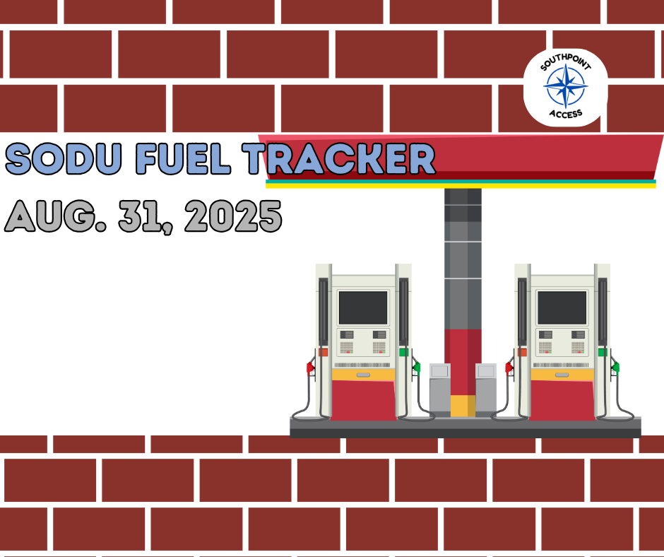 [SoDu Fuel Tracker] Aug. 31, 2025