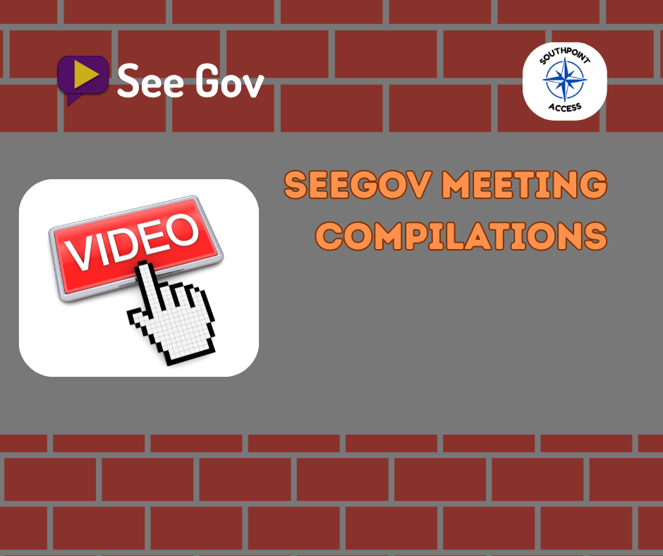SeeGov Government Meeting Compilations