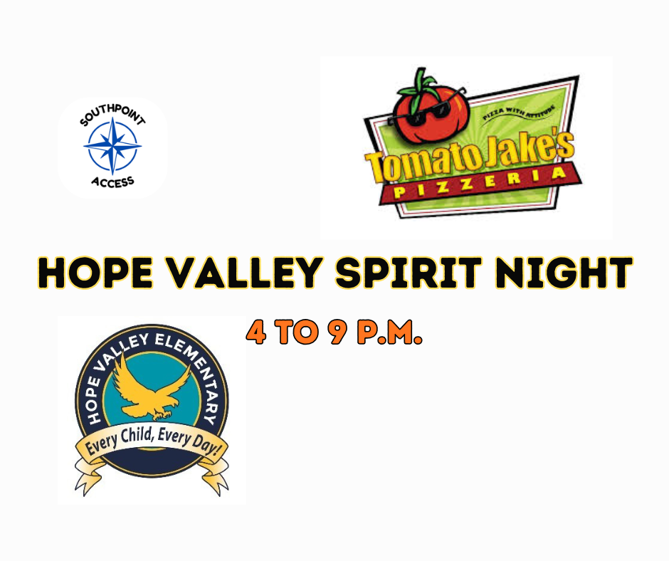 SoDu Morning Brief: Hope Valley Spirit Night, DPS Jobs & Today’s Events