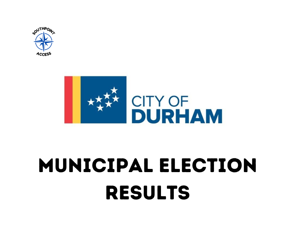 [SoDu Alert] Durham Municipal Election 2025: Williams Prevails as Mayor; Middleton Falls to Burris