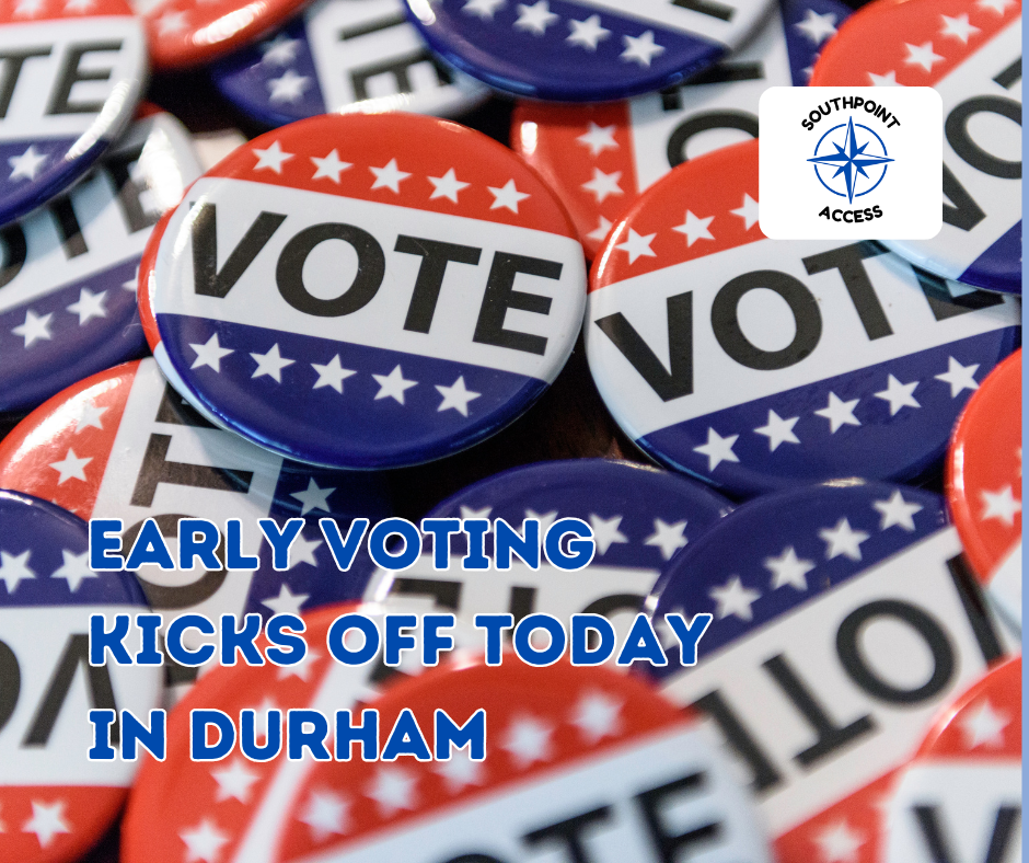 Early Voting Starts Today in Durham