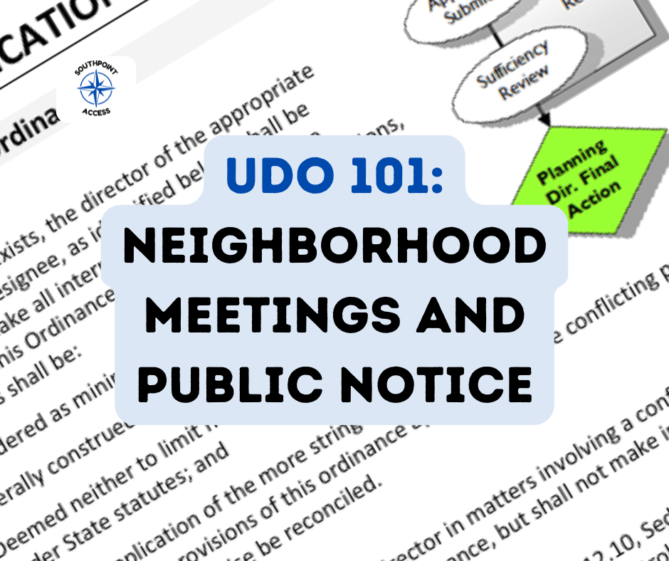 Neighborhood Meetings and Public Notice: What the Mailers and Signs Really Mean