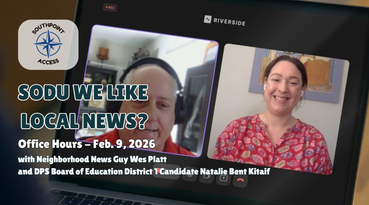 Office Hours Feb. 9, 2026: Natalie Bent Kitaif, DPS Board of Education District 1 Candidate