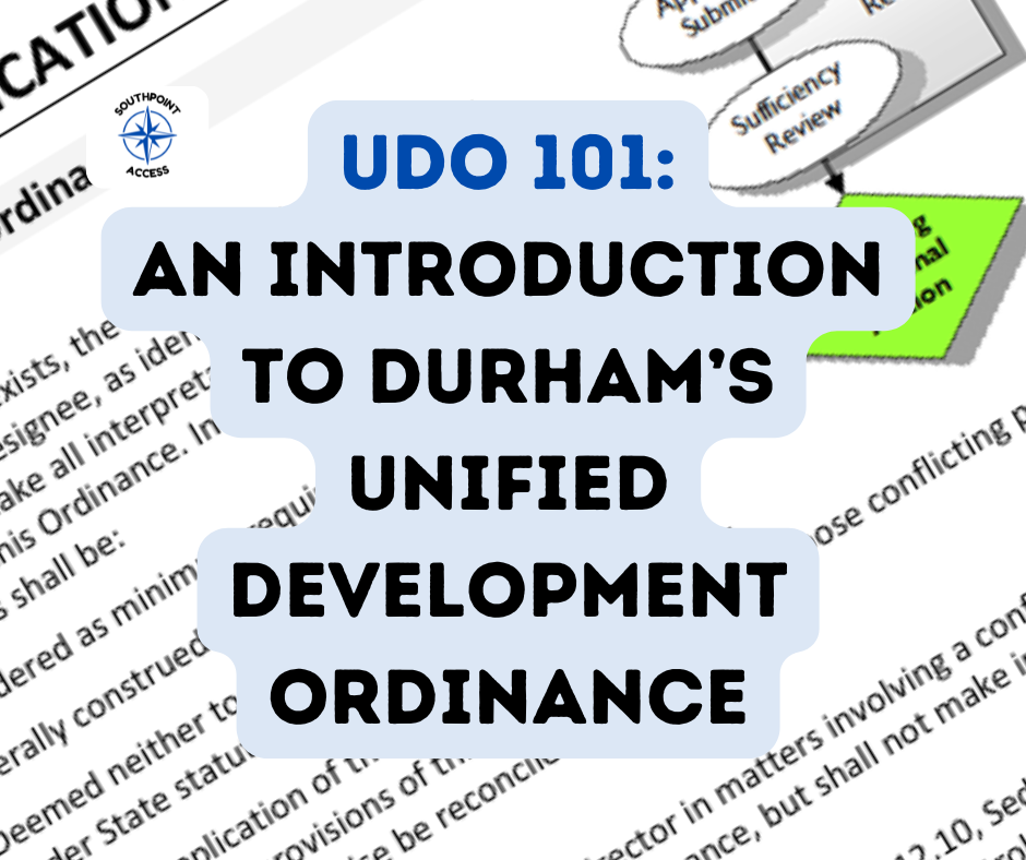 UDO 101: How to Read Durham's Zoning Rulebook (Without Losing Your Mind)