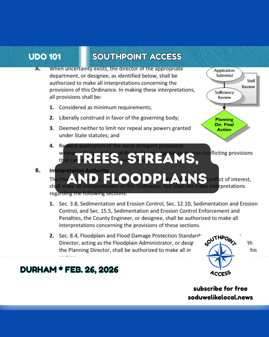 Trees, Streams, and Floodplains: Environmental Rules Shaping What Durham Can Build
