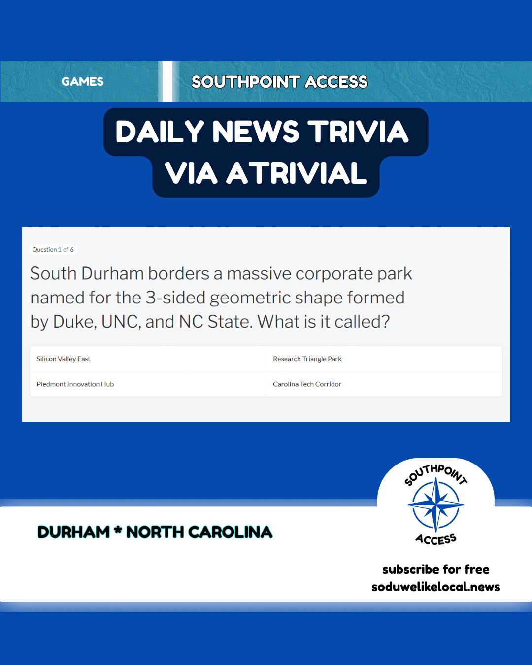 SoDu We Like Trivia?