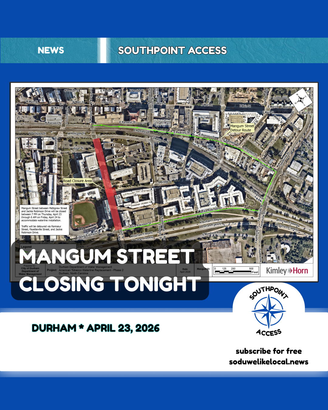 Mangum Street Closes Tonight