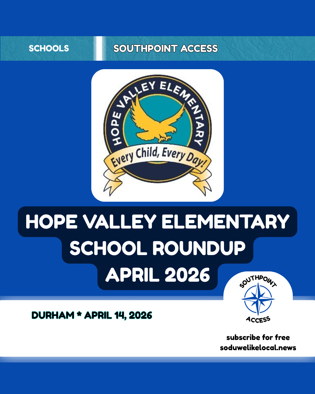 Busy Spring Stretch at Hope Valley Elementary School