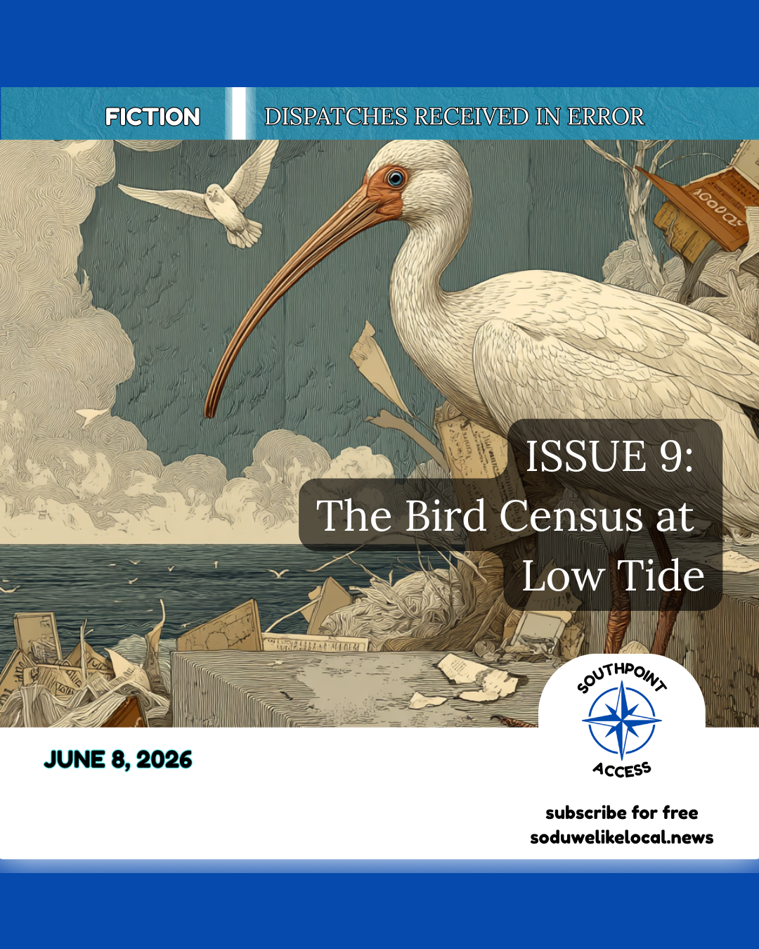 [Dispatches Received in Error Issue 9] The Bird Census at Low Tide