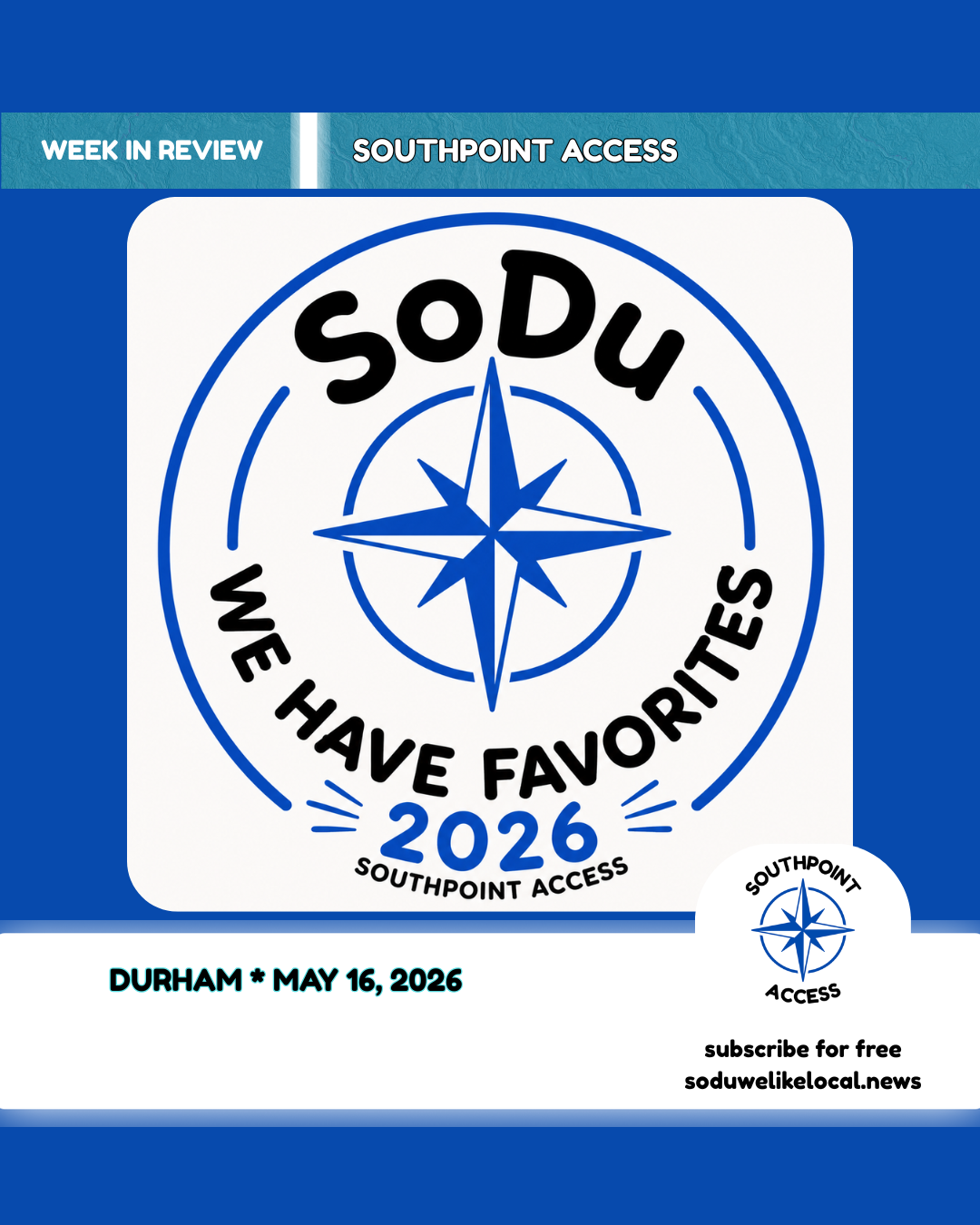 SoDu We Have Favorites: Voting Time!