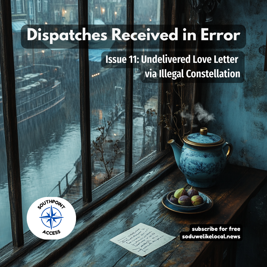 [Dispatches Received in Error Issue 11] Undelivered Love Letter via Illegal Constellation