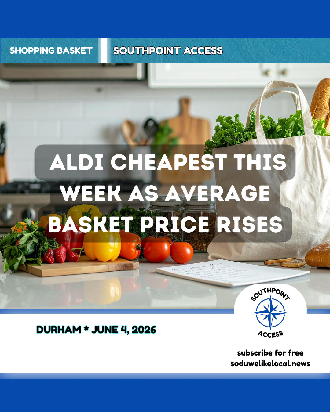 SoDu Shopping Basket: Aldi Cheapest This Week As Average Basket Price Rises