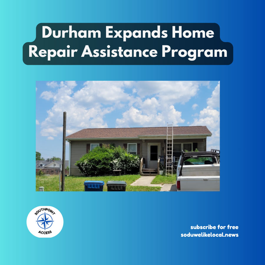 Durham Expands Home Repair Assistance Program