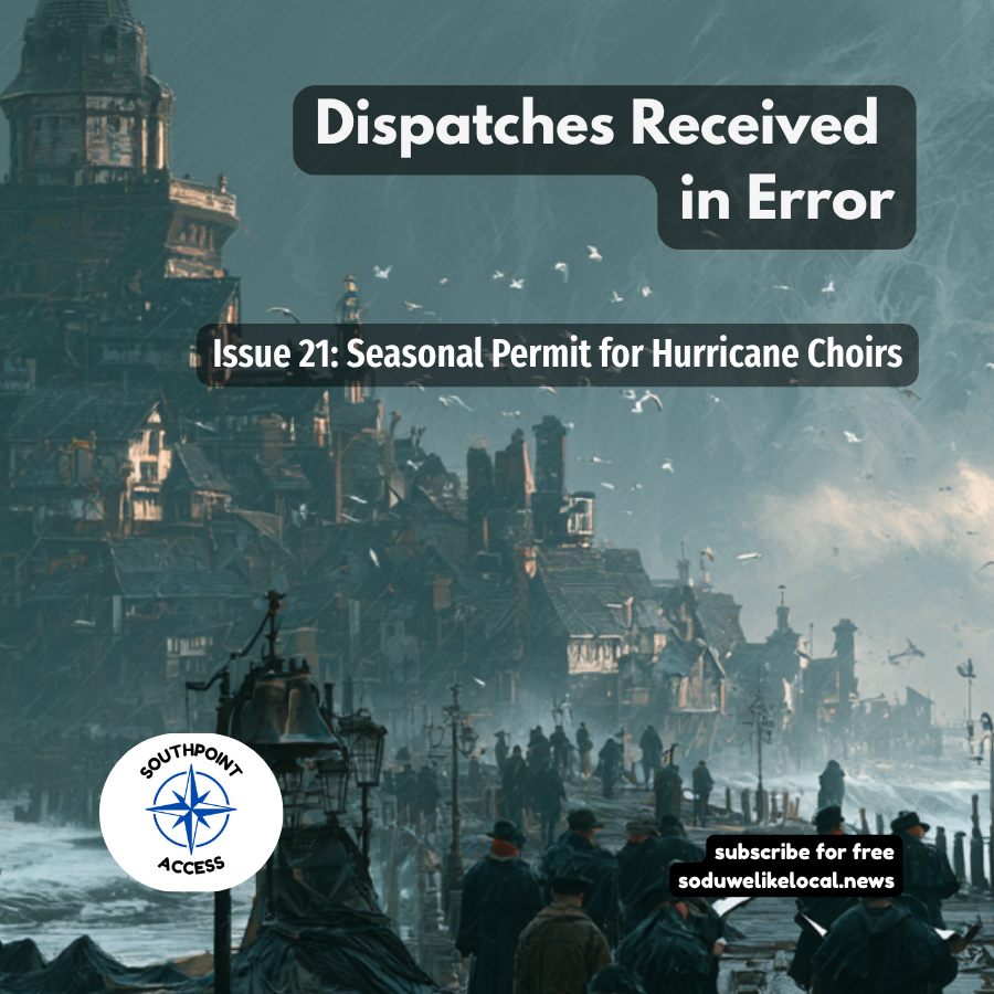 [Dispatches Received in Error Issue 21] Seasonal Permit for Hurricane Choirs