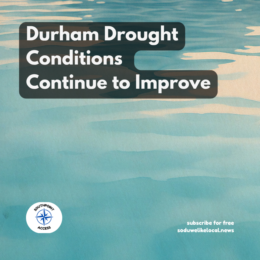 Durham's Estimated Water Supply Climbs, While Restrictions Remain