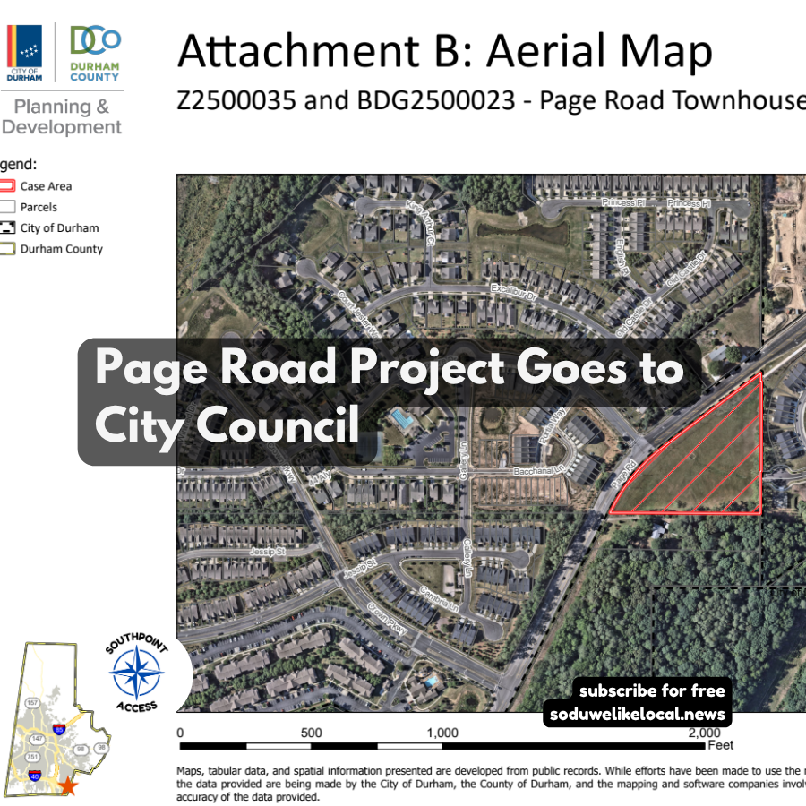 Page Road Project, Rockwood Affordability Plan Head to Durham City Council