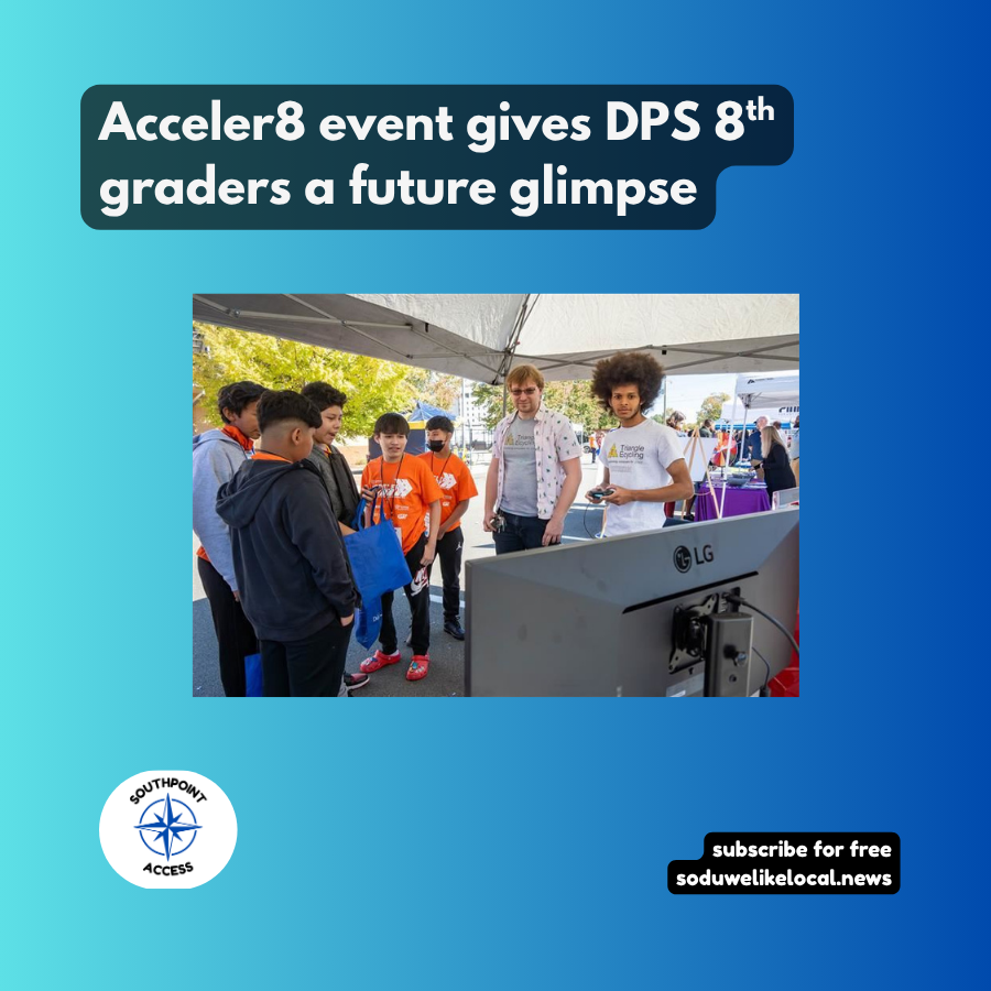 DPS eighth graders get a look at their future at Acceler8