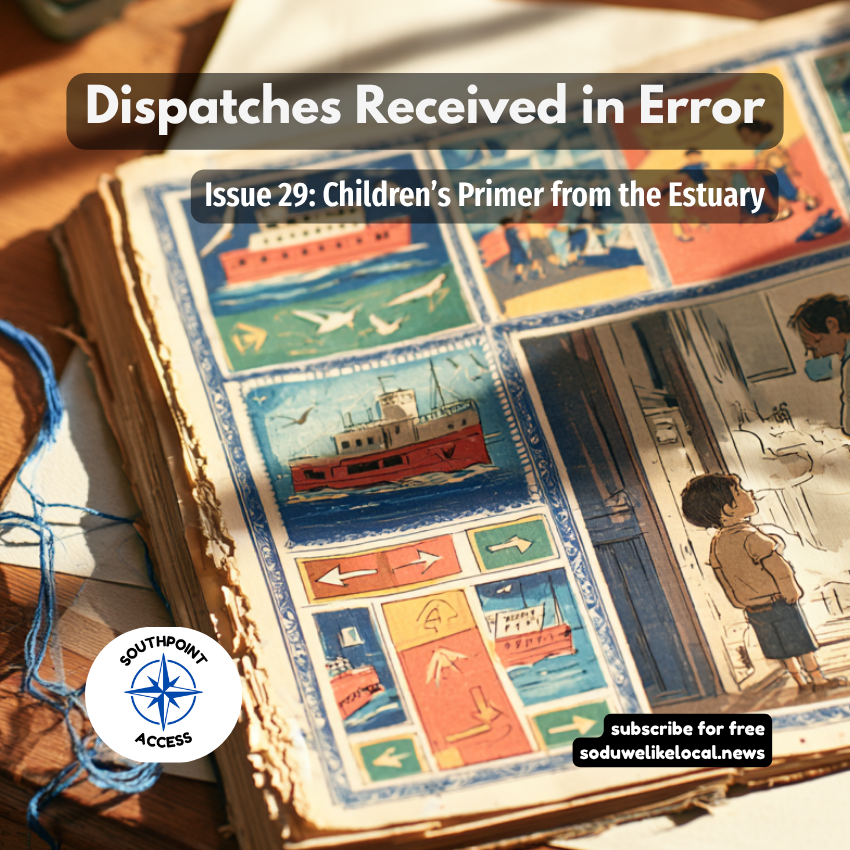 [Dispatches Received in Error Issue 29] Children’s Primer from the Estuary
