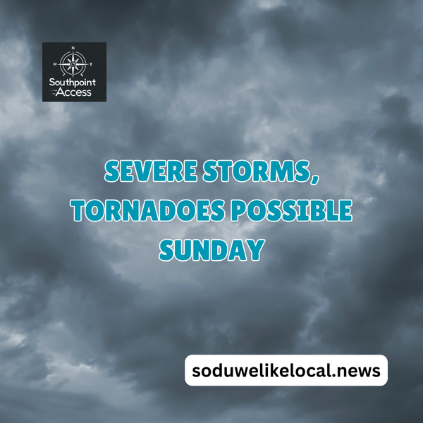 [SoDu Alert] Beware Rough Weather on Sunday