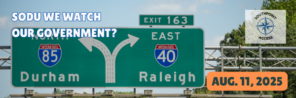 🗳️SoDu We Watch Our Government - Durham County Commissioners/DPS Board of Education/Durham City