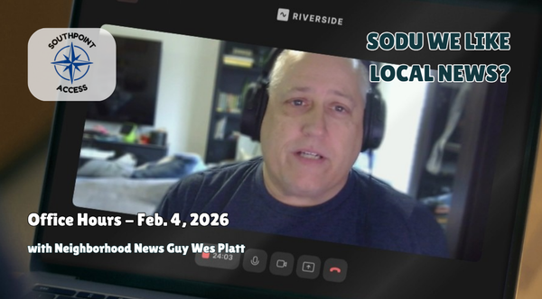 Office Hours Feb. 4, 2026: Reviving Local News in Durham: A Community Effort