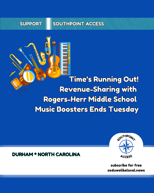 Two Days Remain to Support Rogers-Herr Music Boosters