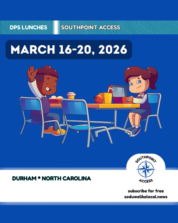 Durham Public Schools Cafeteria Menu: What’s for Lunch March 16-20, 2026