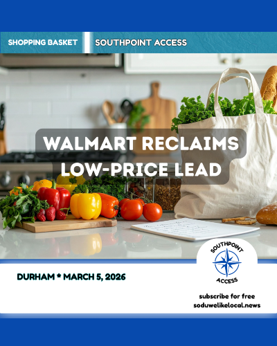 SoDu Shopping Basket: Walmart Reclaims Low-Price Lead, and Aldi Improves