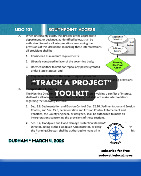 The "Track a Project" Toolkit