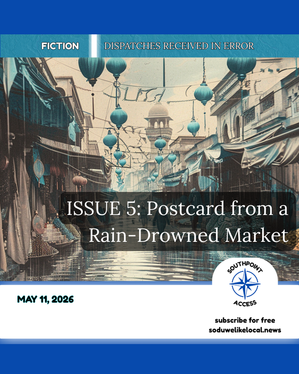 [Dispatches Received in Error Issue 5] Postcard from a Rain-Drowned Market