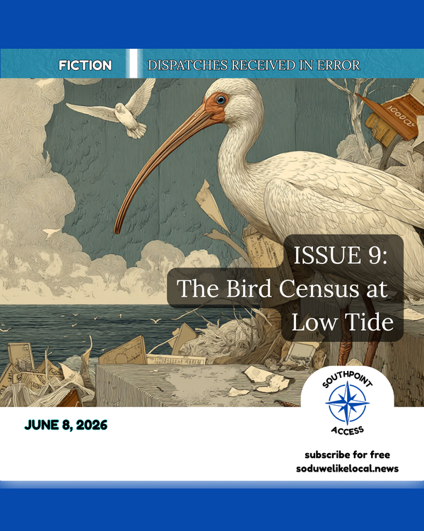 [Dispatches Received in Error Issue 9] The Bird Census at Low Tide