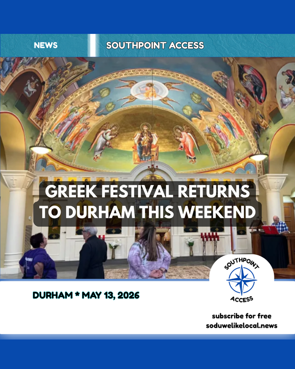 OPA! Greek Festival Returns to South Durham This Weekend