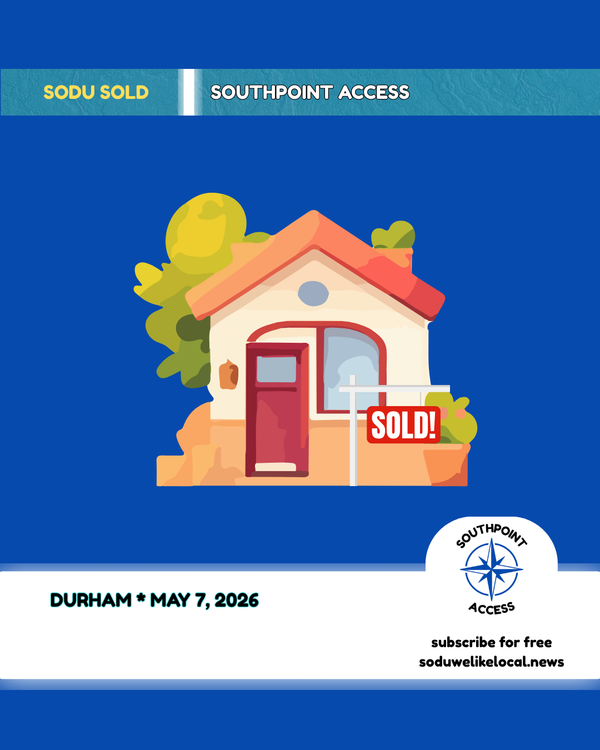 SoDu Sold: Home Sales Tracker - May 2026