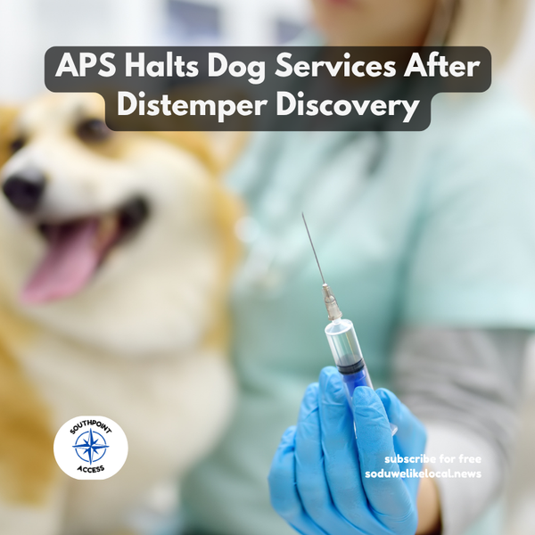 Animal Protection Society of Durham Deals with Distemper Diagnosis