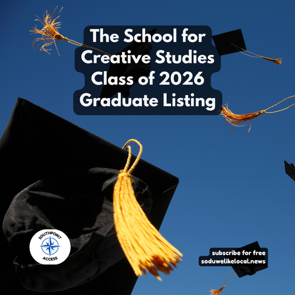 [Class of 2026] School for Creative Studies Graduate List