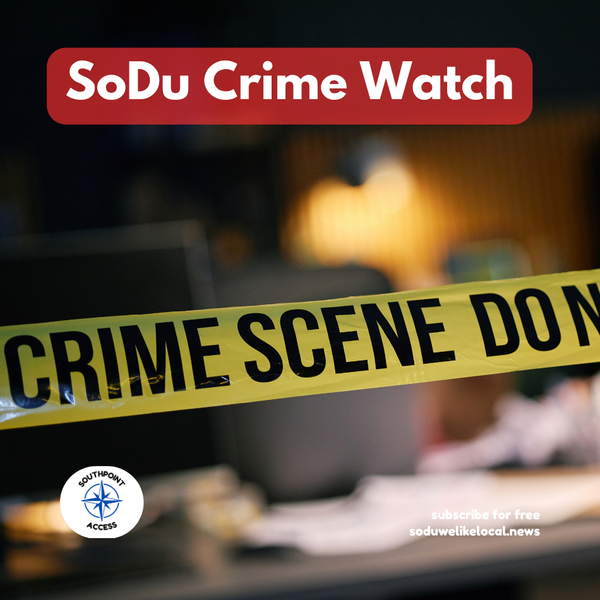 [SoDu Crime Watch] Vehicle Break-Ins, Shoplifting Lead Latest Reports