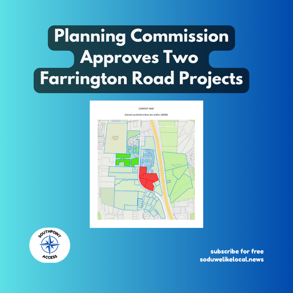 [SeeGov Enhanced] Planning Commission Backs 400 Homes Near Farrington Road