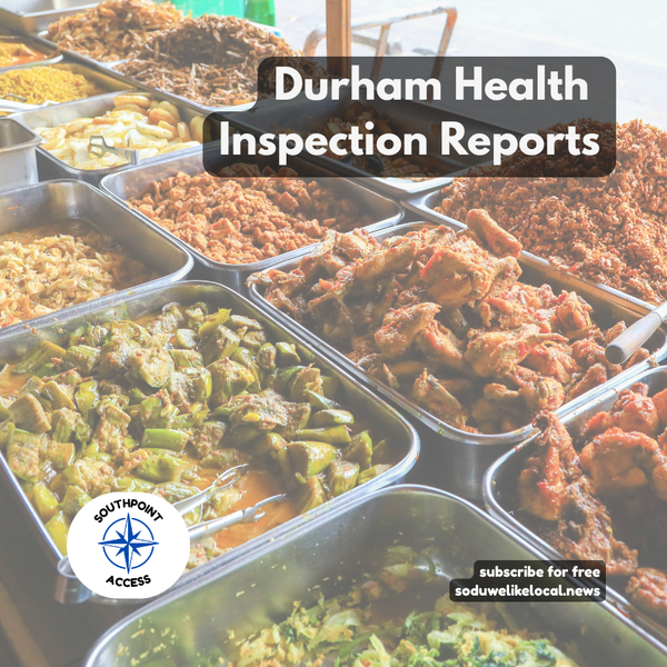 [Health Inspection Reports] Durham Food Trucks - July 2026