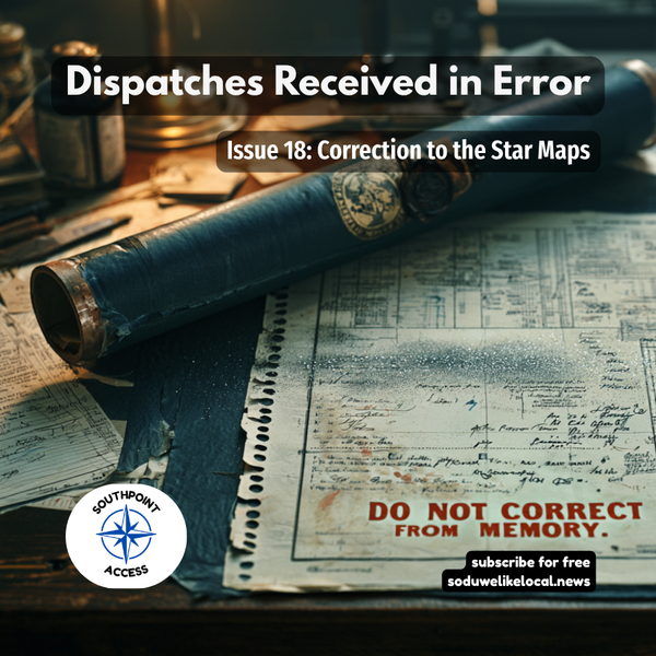 [Dispatches Received in Error Issue 18] Correction to the Star Maps