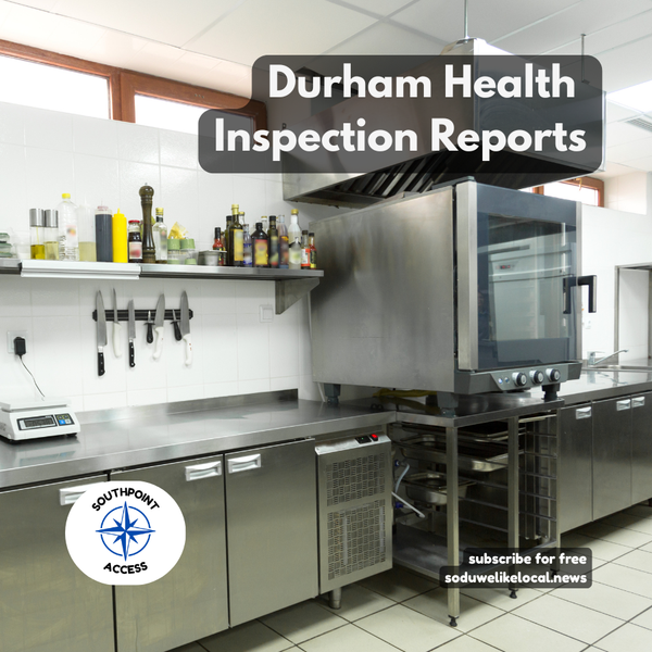 [Health Inspection Reports] Durham Restaurants 27707 - August 2026