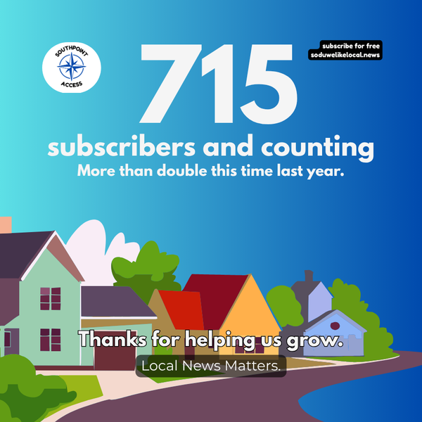 715 subscribers, and plenty to celebrate