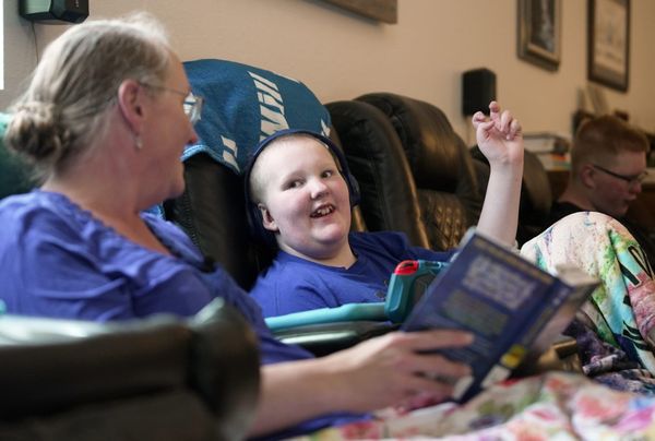 [Associated Press] Her son has serious disabilities. She believes she's the best person to teach him