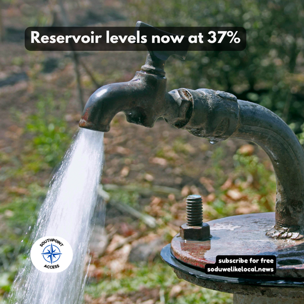 Durham reservoirs sink to 37% despite another round of rain